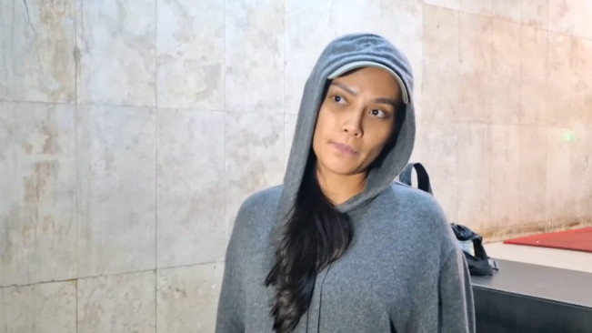 Erika Carlina di Polda Mero Jaya, Kamis (24/7/2025). [FTNews]